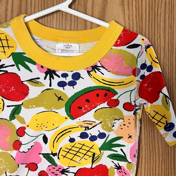 Hanna Anderson Colorful Fruit Print T-Shirt - Picture 2 of 4